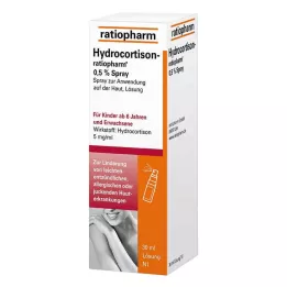 HYDROCORTISON-ratiopharm 0,5% aerosols, 30 ml