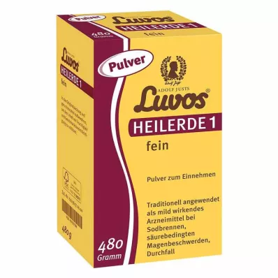 LUVOS Ārstnieciskais māls 1 smalks, 480 g LUVOS Ārstnieciskais māls 1 smalks, 480 g