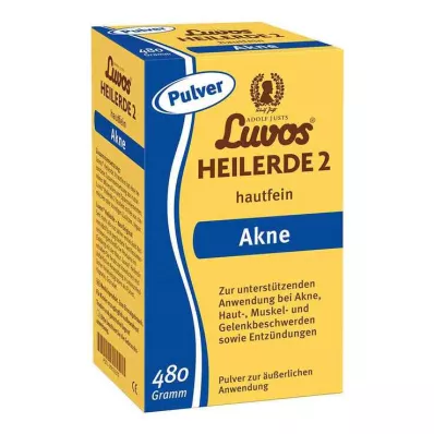 LUVOS Ārstnieciskais māls 2, smalks, 480 g LUVOS Ārstnieciskais māls 2, smalks, 480 g