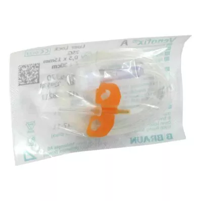 VENOFIX A Venipunktūra Best.25 G 0,5 mm oranža, 1 gab VENOFIX A Venipunktūra Best.25 G 0,5 mm oranža, 1 gab