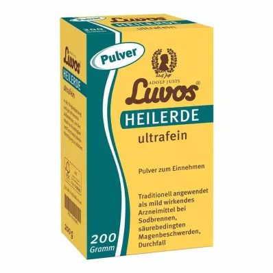 LUVOS Ārstnieciskais māls ļoti smalks, 200 g