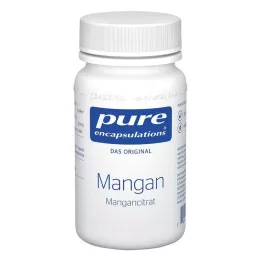 PURE ENCAPSULATIONS Mangāns Mangāna citrāta kapsulas, 60 kapsulas