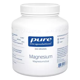 PURE ENCAPSULATIONS Magnija magnija citrāta kapsulas, 180 kapsulas