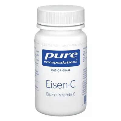 PURE ENCAPSULATIONS Dzelzs C kapsulas, 60 kapsulu