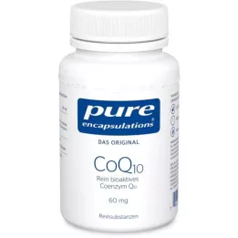 PURE ENCAPSULATIONS CoQ10 60 mg kapsulas, 120 kapsulas
