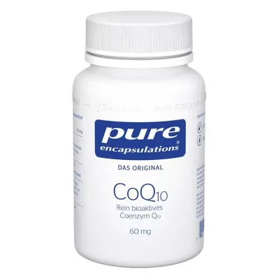 PURE ENCAPSULATIONS CoQ10 60 mg kapsulas, 120 kapsulas