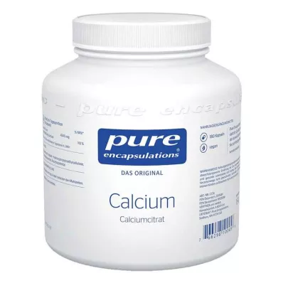 PURE ENCAPSULATIONS Kalcija kalcija citrāta kapsulas, 180 kapsulas PURE ENCAPSULATIONS Kalcija kalcija citrāta kapsulas, 180 kapsulas