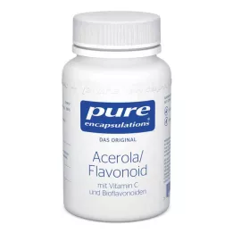 PURE ENCAPSULATIONS Acerola/Flavonoīdu kapsulas, 60 kapsulu