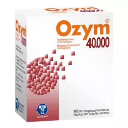 OZYM 40 000 cieto kapsulu ar enterisko apvalku, 200 gab