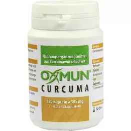 OXIMUN Curcuma kapsulas, 120 kapsulas