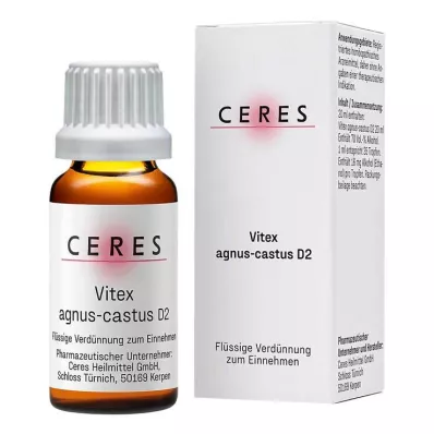 CERES Vitex Agnus castus D 2 atšķaidījums, 20 ml CERES Vitex Agnus castus D 2 atšķaidījums, 20 ml