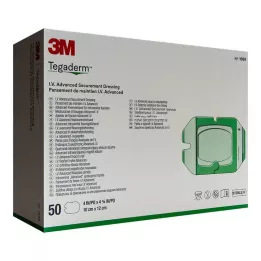 TEGADERM 3M I.V. Advanced fixation v.10x12 cm 1688, 50 gab