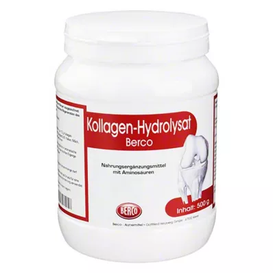 KOLLAGEN HYDROLYSAT Berco pulveris, 500 g KOLLAGEN HYDROLYSAT Berco pulveris, 500 g