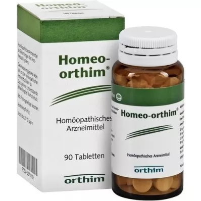 HOMEO ORTHIM Tabletes, 90 gab