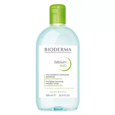 BIODERMA Sebium H2O tīrīšanas šķīdums, 500 ml BIODERMA Sebium H2O tīrīšanas šķīdums, 500 ml