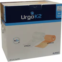 URGOK2 kompresijas sistēma 12cm potītes apkārtmērs 25-32cm, 6 gab
