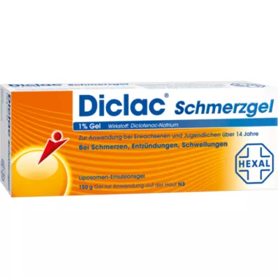 DICLAC Pretsāpju želeja 1%, 150 g