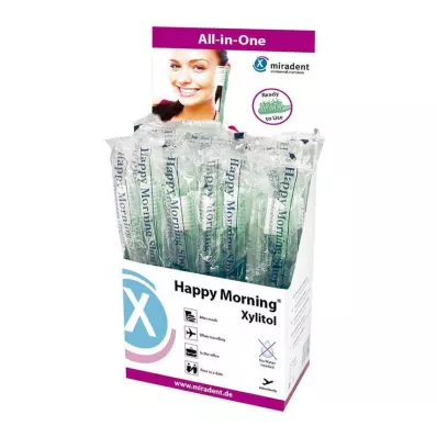 MIRADENT Happy Morning Xylitol vienreizlietojamā zobu birste, 50 gab MIRADENT Happy Morning Xylitol vienreizlietojamā zobu birste, 50 gab