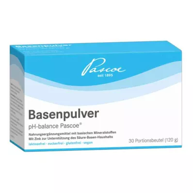 BASENPULVER pH līdzsvars Pascoe, 30X4 g
