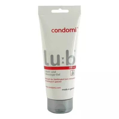 CONDOMI Lubrikants un masāžas želeja, 200 ml