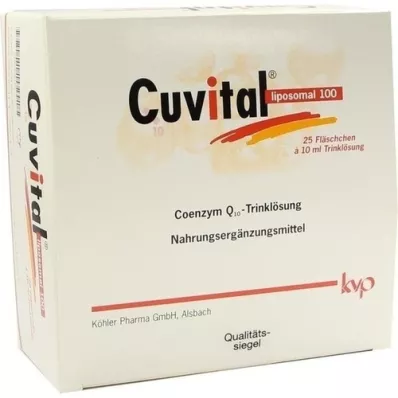 CUVITAL Liposomāli 100, 25X10 ml