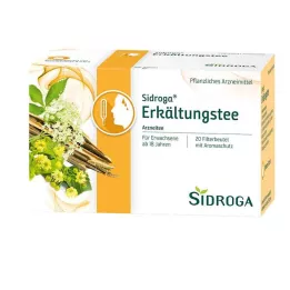 SIDROGA Aukstās tējas filtrēšanas maisiņi, 20X2,0 g