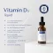 PURE ENCAPSULATIONS D3 vitamīna šķidrums, 22,5 ml