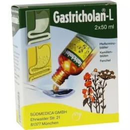 GASTRICHOLAN-L Perorālais šķidrums, 2X50 ml