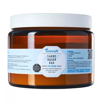 NATURAFIT Skābes bāzes vanna, 500 g
