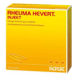 RHEUMA HEVERT injekciju ampulas, 100X2 ml