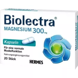 BIOLECTRA Magnija 300 mg kapsulas, 20 gab