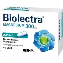 BIOLECTRA Magnija 300 mg kapsulas, 40 gab