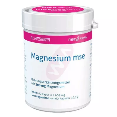 MAGNESIUM MSE Kapsulas, 60 gab MAGNESIUM MSE Kapsulas, 60 gab