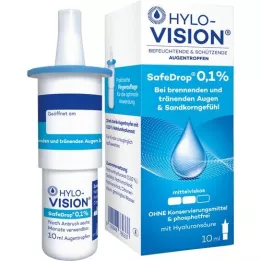 HYLO-VISION SafeDrop 0,1% acu pilieni, 10 ml