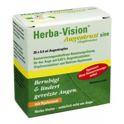 HERBA-VISION Eyebright sine acu pilieni, 20X0,4 ml HERBA-VISION Eyebright sine acu pilieni, 20X0,4 ml