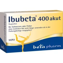 IBUBETA 400 akūtas apvalkotās tabletes, 50 gab