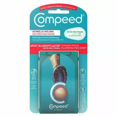 COMPEED Plāksteru plāksteri zem pēdām, 5 gab