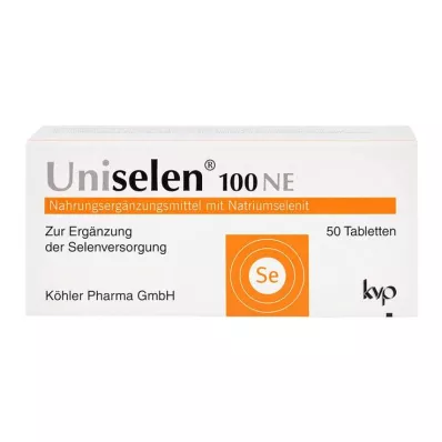 UNISELEN 100 NE tabletes, 1X50 gab UNISELEN 100 NE tabletes, 1X50 gab