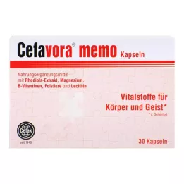 CEFAVORA memo mīkstās želatīna kapsulas, 30 gab
