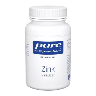 PURE ENCAPSULATIONS Cinka cinka citrāta kapsulas, 180 kapsulas