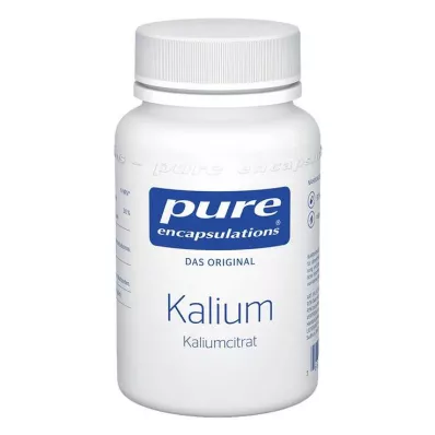 PURE ENCAPSULATIONS Kālija kālija citrāta kapsulas, 90 kapsulas PURE ENCAPSULATIONS Kālija kālija citrāta kapsulas, 90 kapsulas