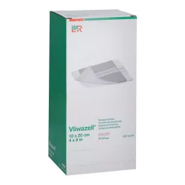 VLIWAZELL Absorbējošie spilventiņi sterili 10x20 cm, 30 gab