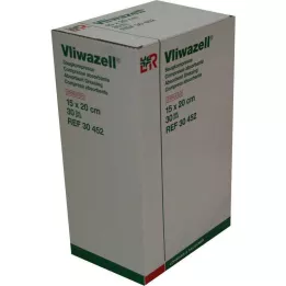 VLIWAZELL Absorbējošie spilventiņi sterili 15x20 cm, 30 gab