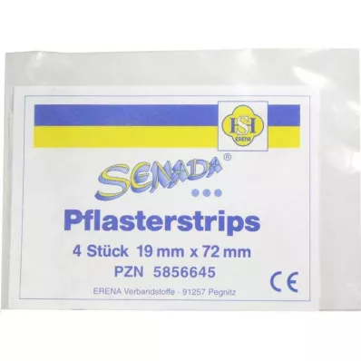 SENADA Ģipša sloksnes 19x72 mm, 4 gab SENADA Ģipša sloksnes 19x72 mm, 4 gab