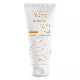 AVENE Saules piens SPF 50+ minerāls, 100 ml
