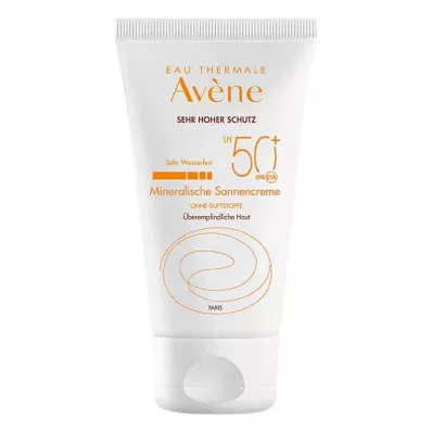 AVENE Saules krēms SPF 50+ minerālais, 50 ml AVENE Saules krēms SPF 50+ minerālais, 50 ml