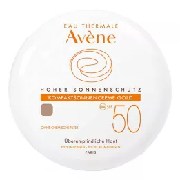 AVENE Kompakts saules krēms SPF 50 zelta, 10 g