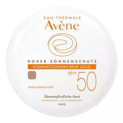 AVENE Kompakts saules krēms SPF 50 zelta, 10 g AVENE Kompakts saules krēms SPF 50 zelta, 10 g