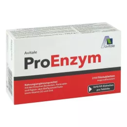 PROENZYM zarnu apvalkotās tabletes, 210 gab