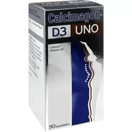 CALCIMAGON D3 Uno košļājamās tabletes, 90 kapsulas